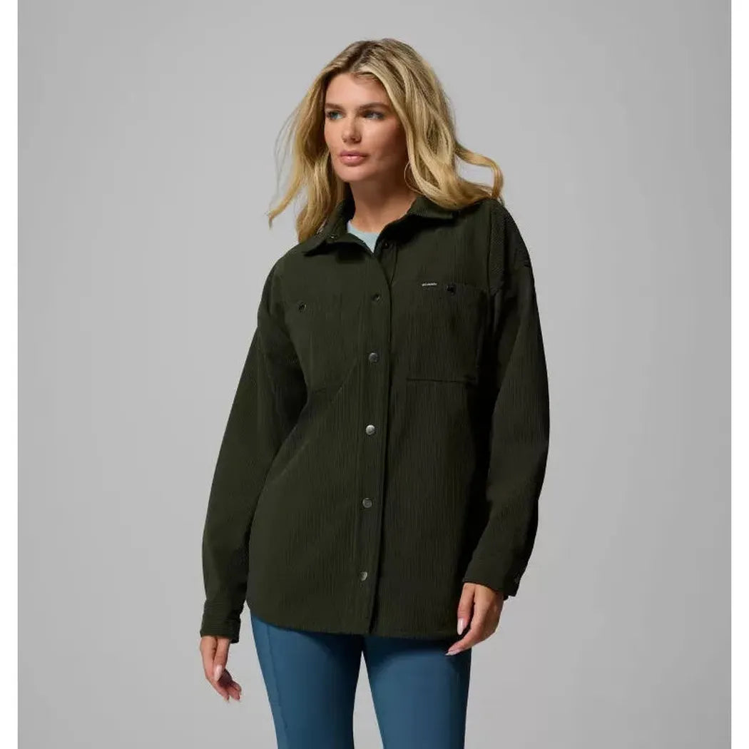 Columbia Sportswear Women's Blue Point Creek Corduroy Shirt Jacket-Men's - Clothing - Tops-Columbia Sportswear-Appalachian Outfitters