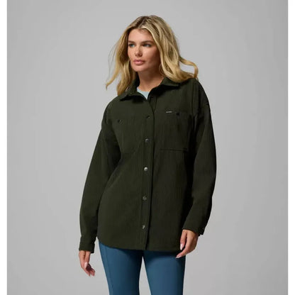 Columbia Sportswear Women's Blue Point Creek Corduroy Shirt Jacket-Men's - Clothing - Tops-Columbia Sportswear-Appalachian Outfitters