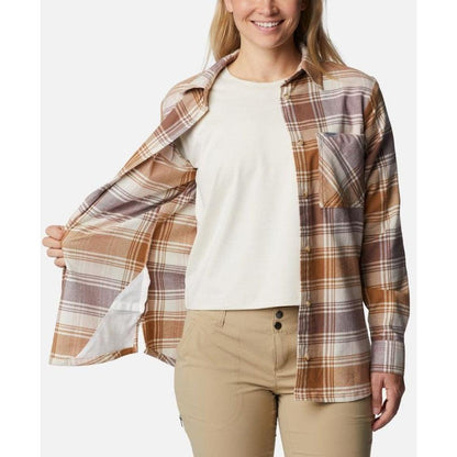 Women's Calico Basin Flannel Long Sleeve Shirt-Men's - Clothing - Tops-Columbia Sportswear-Appalachian Outfitters