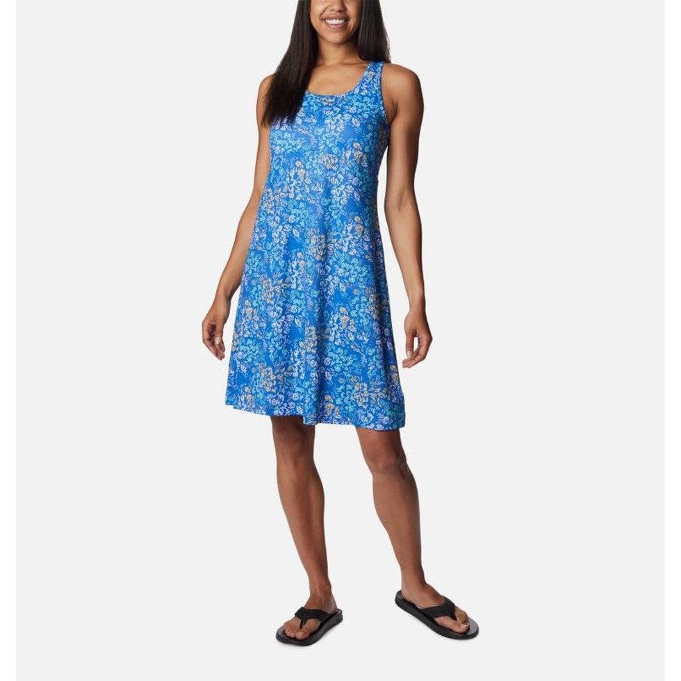 Women's Freezer III Dress-Women's - Clothing - Dresses-Columbia Sportswear-Vivid Blue Deep Sea Dash-XS-Appalachian Outfitters