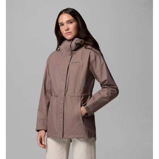 Columbia Sportswear Women's Hikebound II Long Jacket-Women's - Clothing - Jackets & Vests-Columbia Sportswear-Iron-S-Appalachian Outfitters