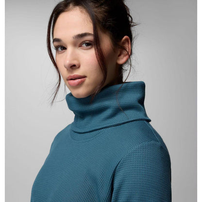 Columbia Sportswear Women's Holly Hideaway Waffle Cowl Neck Pullover-Women's - Clothing - Tops-Columbia Sportswear-Appalachian Outfitters