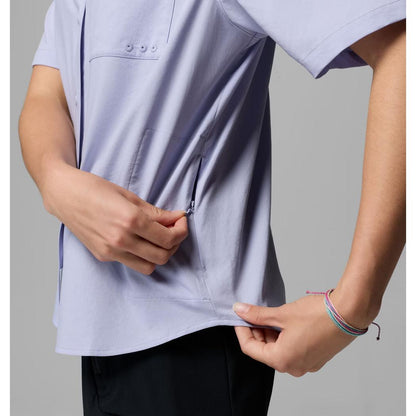Columbia Sportswear Women's PFG Castback Woven Short Sleeve-Women's - Clothing - Tops-Columbia Sportswear-Appalachian Outfitters