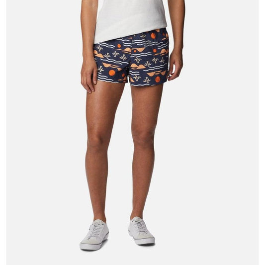 Women's Sandy River II Printed Short-Women's - Clothing - Bottoms-Columbia Sportswear-Nocturnal, Seaside Multi-XS-Appalachian Outfitters