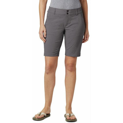 Women's Saturday Trail Long Short-Women's - Clothing - Bottoms-Columbia Sportswear-City Grey-10-2-Appalachian Outfitters