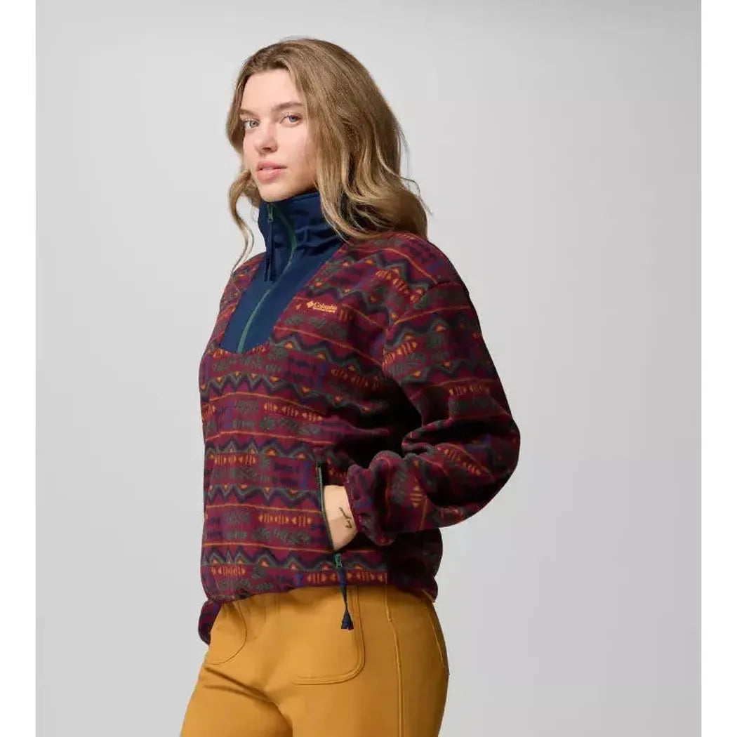 Columbia Sportswear Women's Sequoia Grove Printed Half Zip-Women's - Clothing - Tops-Columbia Sportswear-Appalachian Outfitters