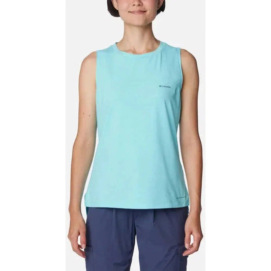 Columbia Sportswear Women's Sun Trek Tank-Women's - Clothing - Tops-Columbia Sportswear-Vista Blue-S-Appalachian Outfitters