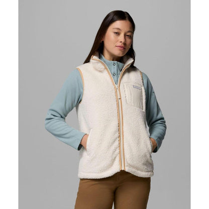 Columbia Sportswear Women's West Bend Fleece Vest II-Women's - Clothing - Jackets & Vests-Columbia Sportswear-Chalk-S-Appalachian Outfitters