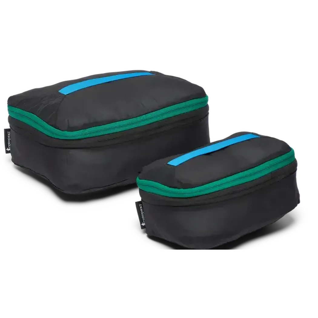 Cotopaxi Cubo Expandable Packing Cube Set-Travel - Accessories-Cotopaxi-Black-Appalachian Outfitters
