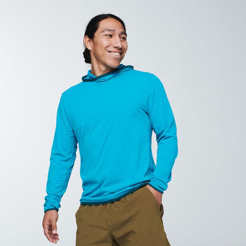 Men's Sombra Sun Hoodie-Men's - Clothing - Tops-Cotopaxi-Mineral Blue-M-Appalachian Outfitters