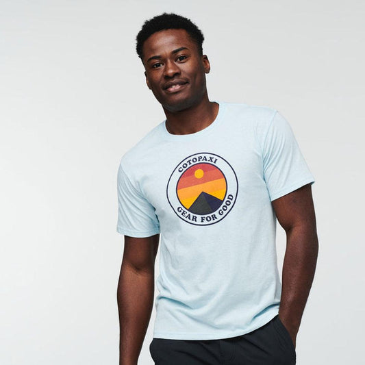 Men's Sunny Side T-Shirt-Men's - Clothing - Tops-Cotopaxi-Ice-M-Appalachian Outfitters