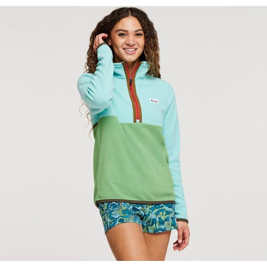 Women's Amado Fleece-Women's - Clothing - Tops-Cotopaxi-Sea Glass/Kelp-S-Appalachian Outfitters