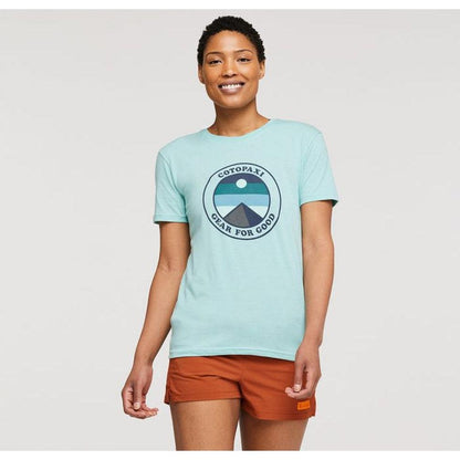 Women's Sunny Side Organic T-Shirt-Women's - Clothing - Tops-Cotopaxi-Sea Glass-S-Appalachian Outfitters