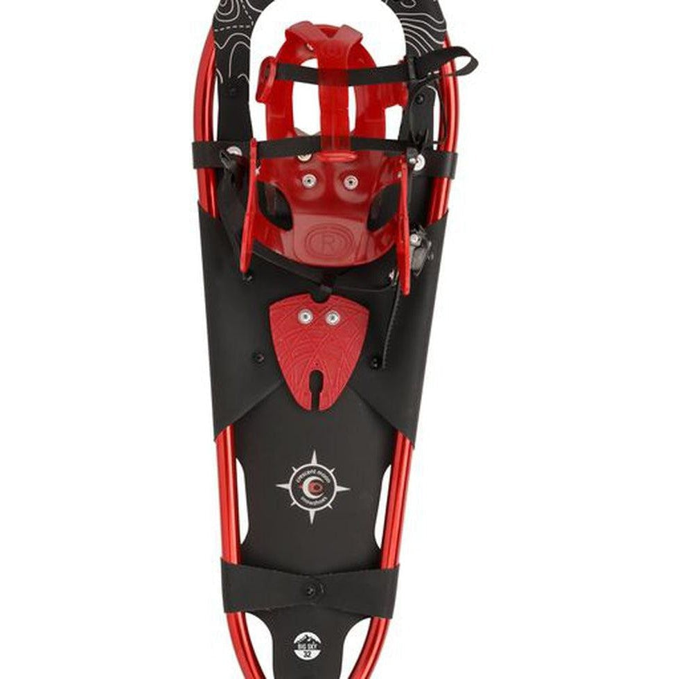 Big Sky 32-Winter Sports - Snowshoes-Crescent Moon-Red-Appalachian Outfitters