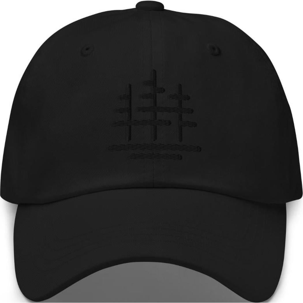 Cuyahoga Valley Clothing Company Classic Dad Hat-Accessories - Hats - Unisex-Cuyahoga Valley Clothing Company-Black-Appalachian Outfitters
