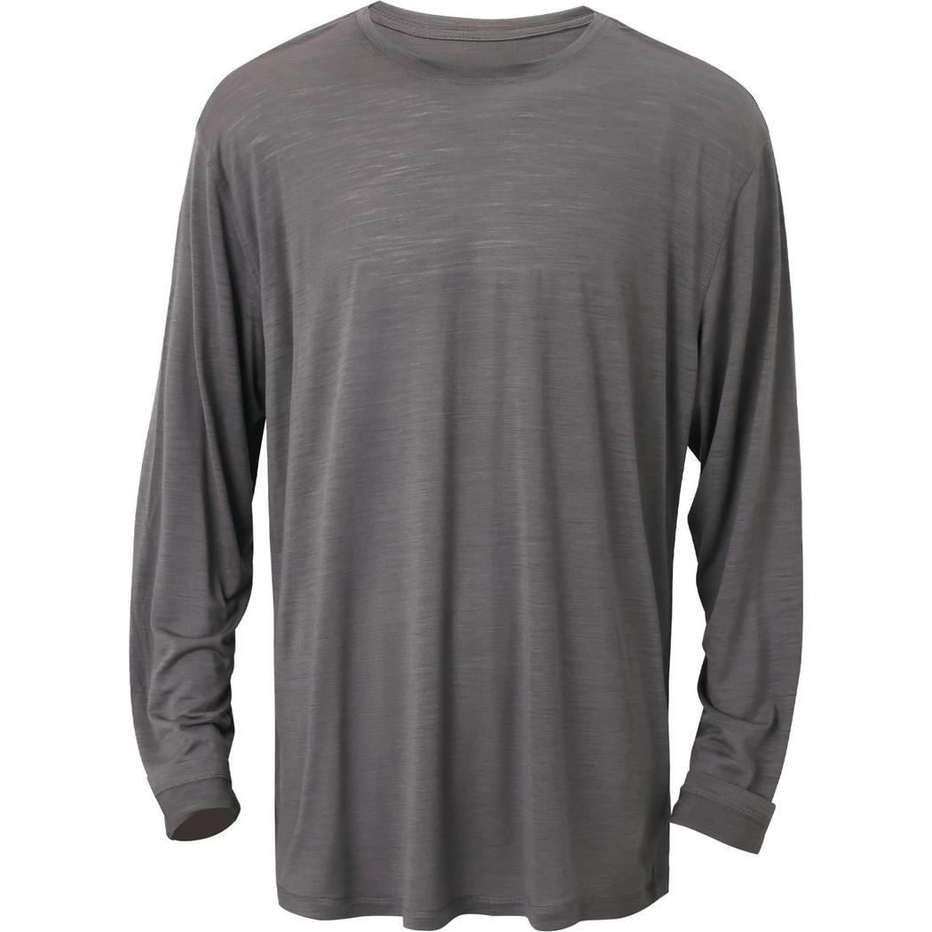 Cuyahoga Valley Clothing Company Men's Merino Long Sleeve-Men's - Clothing - Tops-Cuyahoga Valley Clothing Company-Granite Gray-M-Appalachian Outfitters