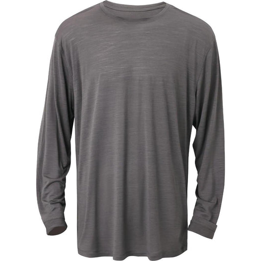 Cuyahoga Valley Clothing Company Men's Merino Long Sleeve-Men's - Clothing - Tops-Cuyahoga Valley Clothing Company-Granite Gray-M-Appalachian Outfitters