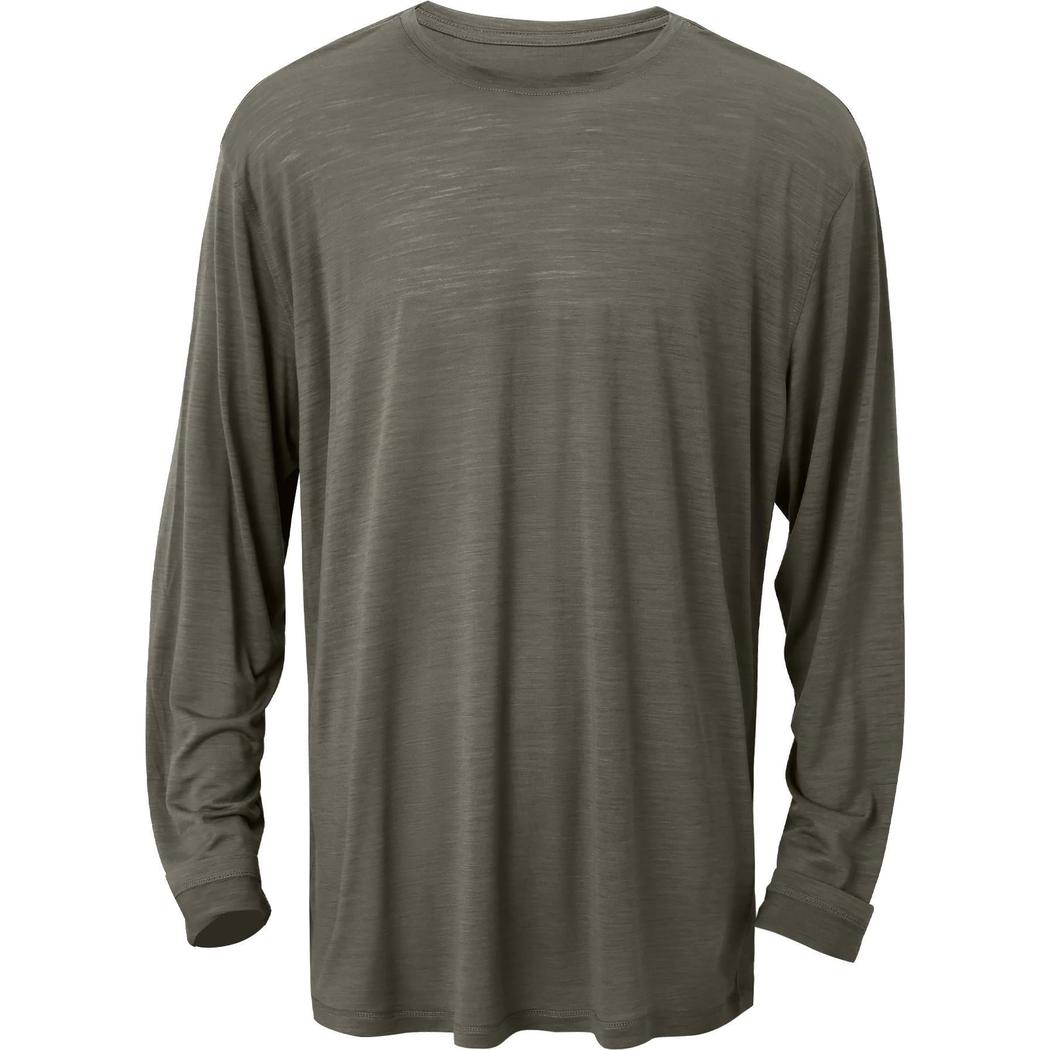 Cuyahoga Valley Clothing Company Men's Merino Long Sleeve-Men's - Clothing - Tops-Cuyahoga Valley Clothing Company-Smokey Olive-M-Appalachian Outfitters