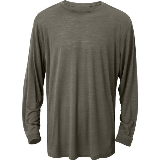 Cuyahoga Valley Clothing Company Men's Merino Long Sleeve-Men's - Clothing - Tops-Cuyahoga Valley Clothing Company-Smokey Olive-M-Appalachian Outfitters