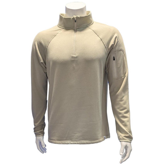 Cuyahoga Valley Clothing Company Men's Waffle Quarter Zip-Men's - Clothing - Tops-Cuyahoga Valley Clothing Company-Appalachian Outfitters