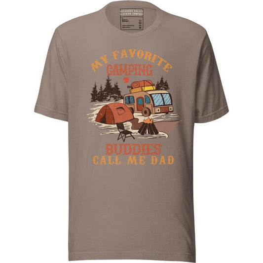 Cuyahoga Valley Clothing Company My Favorite Camping Buddies Call Me Dad T-Shirt-Unisex - Clothing - Tops-Cuyahoga Valley Clothing Company-Appalachian Outfitters
