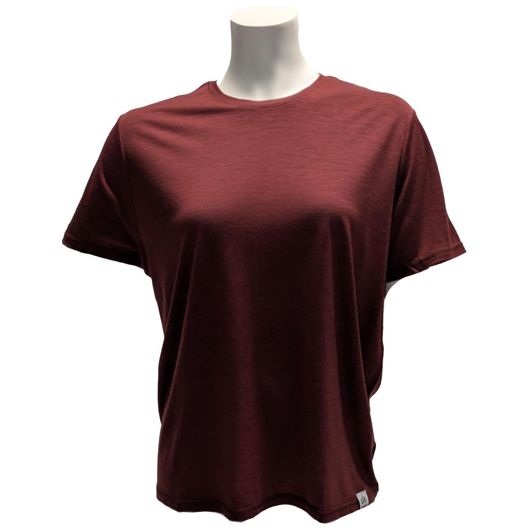 Cuyahoga Valley Clothing Company Women's Merino Short Sleeve-Women's - Clothing - Tops-Cuyahoga Valley Clothing Company-Appalachian Outfitters