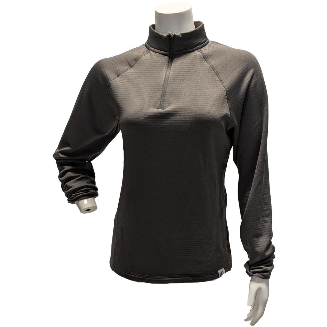 Cuyahoga Valley Clothing Company Women's Waffle Quarter Zip-Women's - Clothing - Tops-Cuyahoga Valley Clothing Company-Appalachian Outfitters