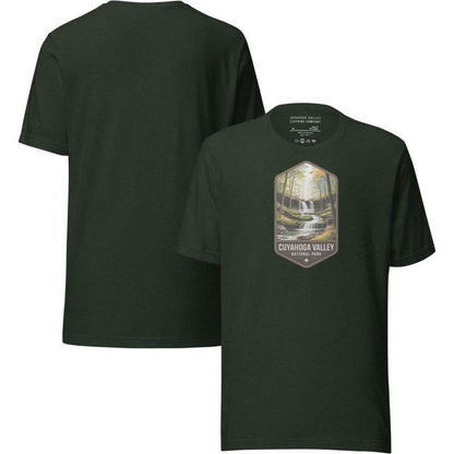 Cuyahoga Valley Clothing Company Woodsey Waterfall T-Shirt-Unisex - Clothing - Tops-Cuyahoga Valley Clothing Company-Appalachian Outfitters