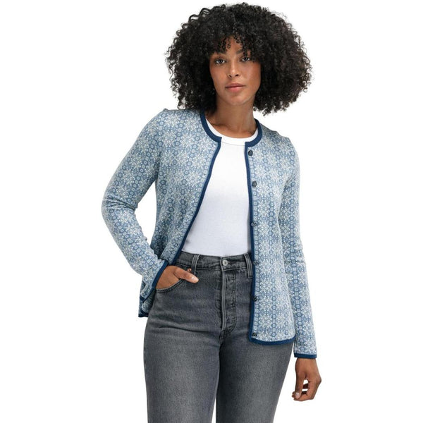 新品未使用アウールAOURLE VIADEL JERSEY ニットジャケットL Dale Of Norway Women's Othelie Jacket