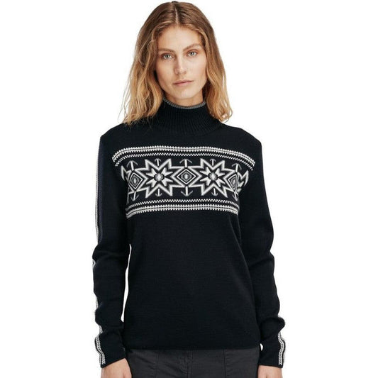 Women's Tindefjell Sweater-Women's - Clothing - Tops-Dale Of Norway-Black-S-Appalachian Outfitters