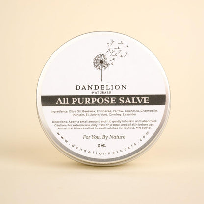 Dandelion Naturals All Purpose Salve-Camping - First Aid - Skin Care-Dandelion Naturals-Appalachian Outfitters