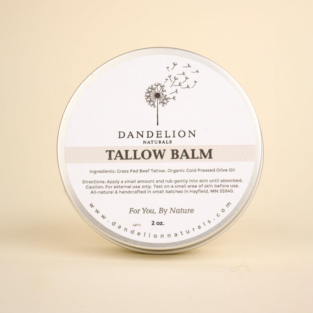 Dandelion Naturals Tallow Balm-Camping - First Aid - Skin Care-Dandelion Naturals-Appalachian Outfitters