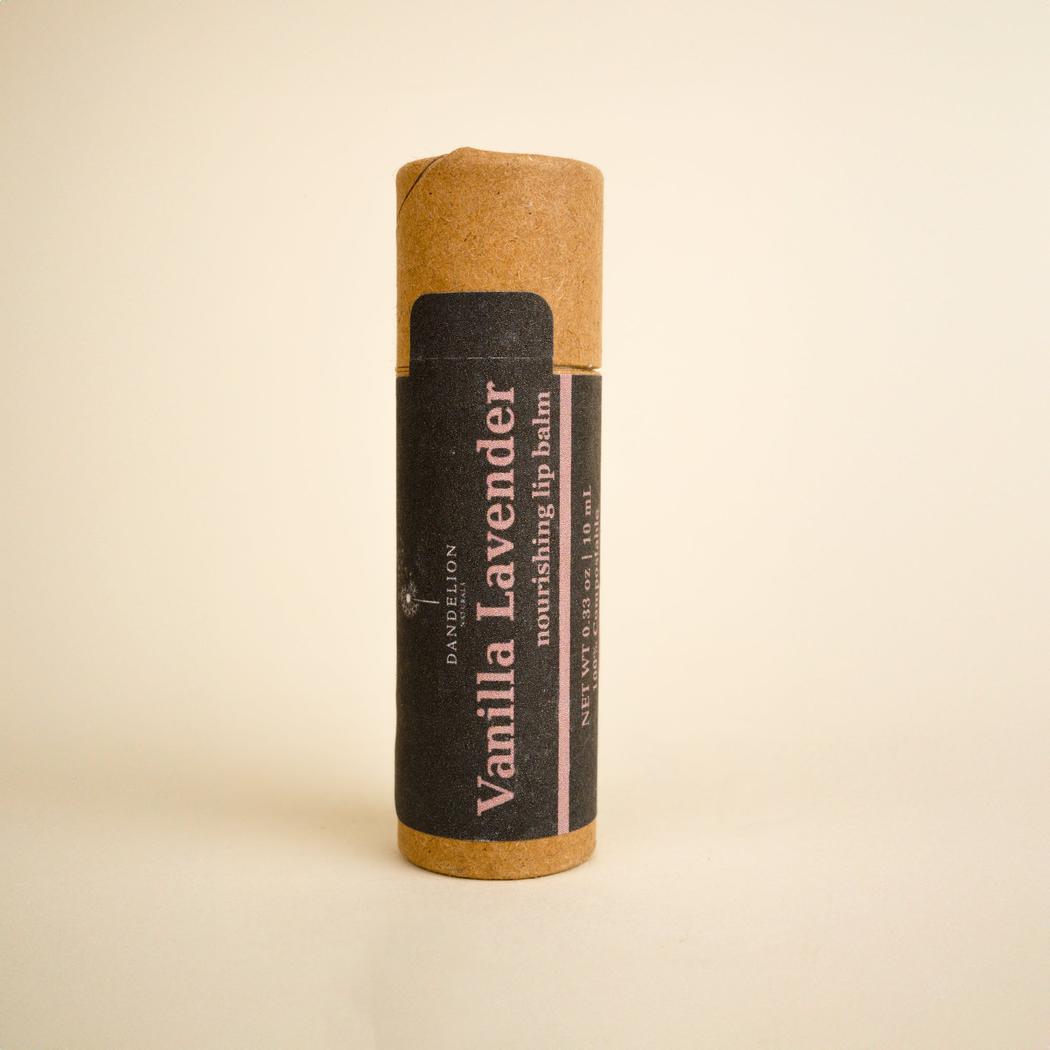 Dandelion Naturals Vanilla Lavender Lip Balm-Camping - First Aid - Skin Care-Dandelion Naturals-Appalachian Outfitters