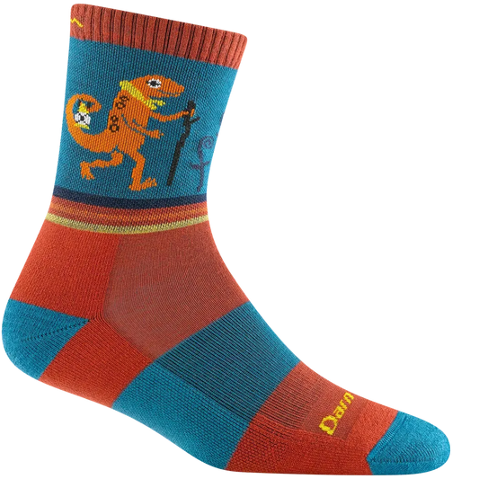 Darn Tough Sal Micro Crew Lightweight With Cushion-Accessories - Socks - Unisex-Darn Tough-Lava-S-Appalachian Outfitters