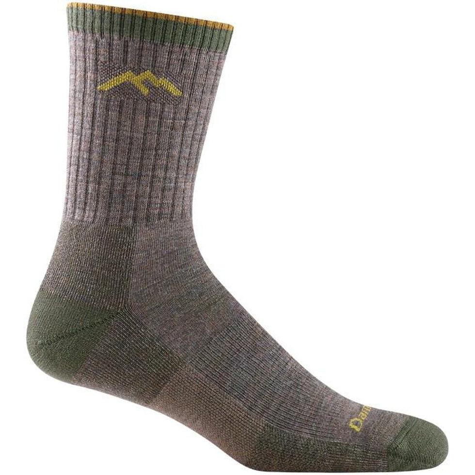 Men's Hiker Micro Crew Midweight with Cushion-Accessories - Socks - Men's-Darn Tough-Taupe-M-Appalachian Outfitters
