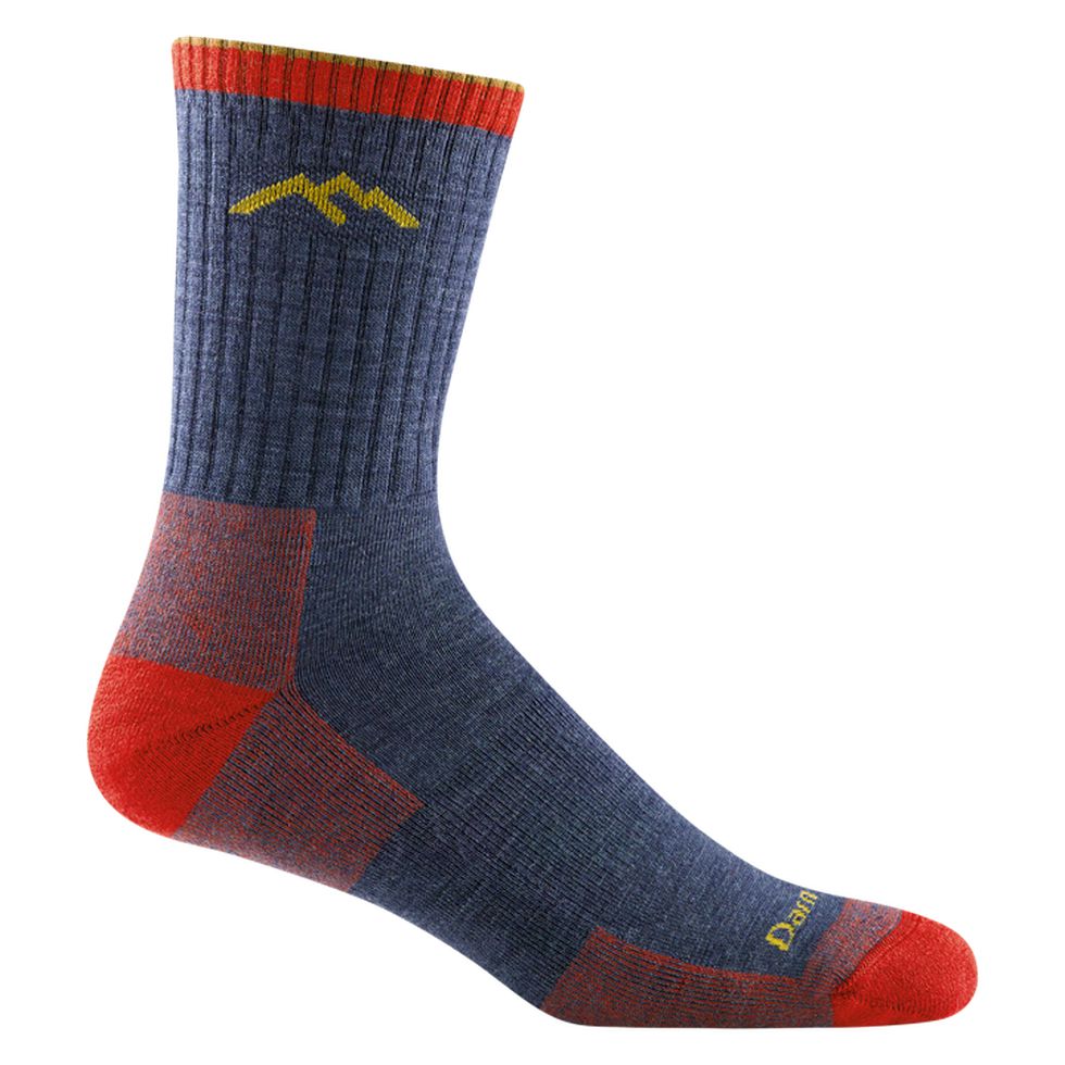 Men's Hiker Micro Crew Midweight with Cushion-Accessories - Socks - Men's-Darn Tough-Demin-M-Appalachian Outfitters