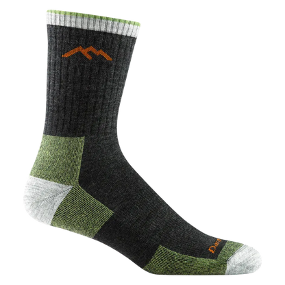 Darn Tough Men's Hiker Micro Crew Midweight with Cushion-Accessories - Socks - Men's-Darn Tough-Lime-M-Appalachian Outfitters