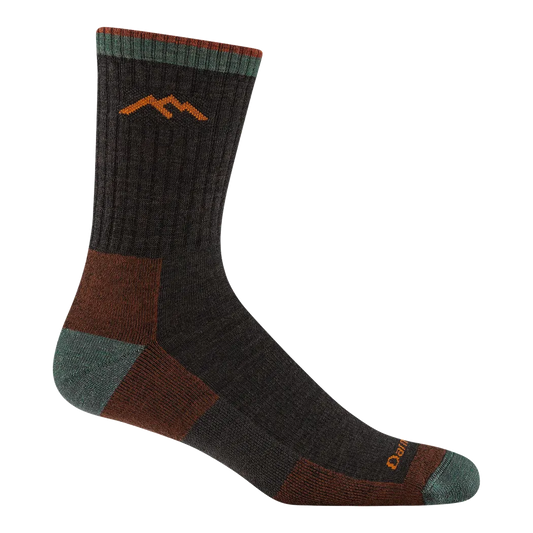 Darn Tough Men's Hiker Micro Crew Midweight with Cushion-Accessories - Socks - Men's-Darn Tough-Walnut-M-Appalachian Outfitters