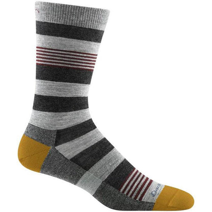 Men's Oxford Crew Lightweight-Accessories - Socks - Men's-Darn Tough-Gray-M-Appalachian Outfitters