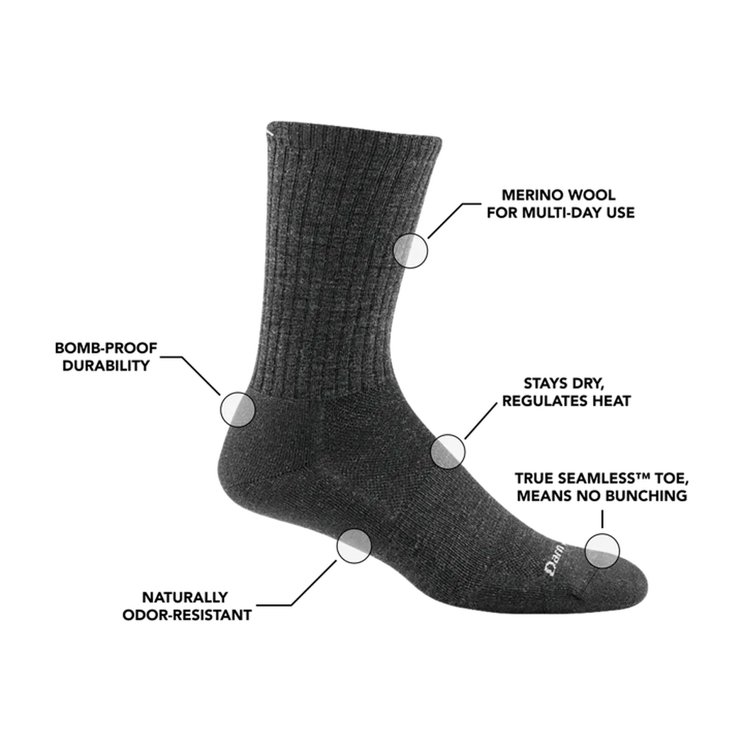 Darn Tough Men's The Standard Crew Lightweight-Accessories - Socks - Men's-Darn Tough-Appalachian Outfitters