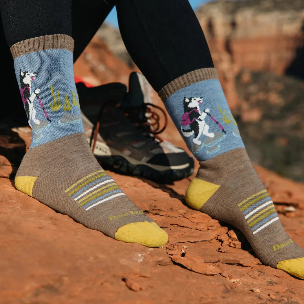Darn Tough Women's Critter Club Micro Crew Lightweight with Cushion-Accessories - Socks - Women's-Darn Tough-Appalachian Outfitters