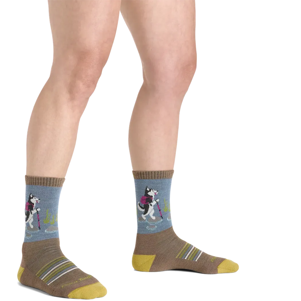 Darn Tough Women's Critter Club Micro Crew Lightweight with Cushion-Accessories - Socks - Women's-Darn Tough-Appalachian Outfitters