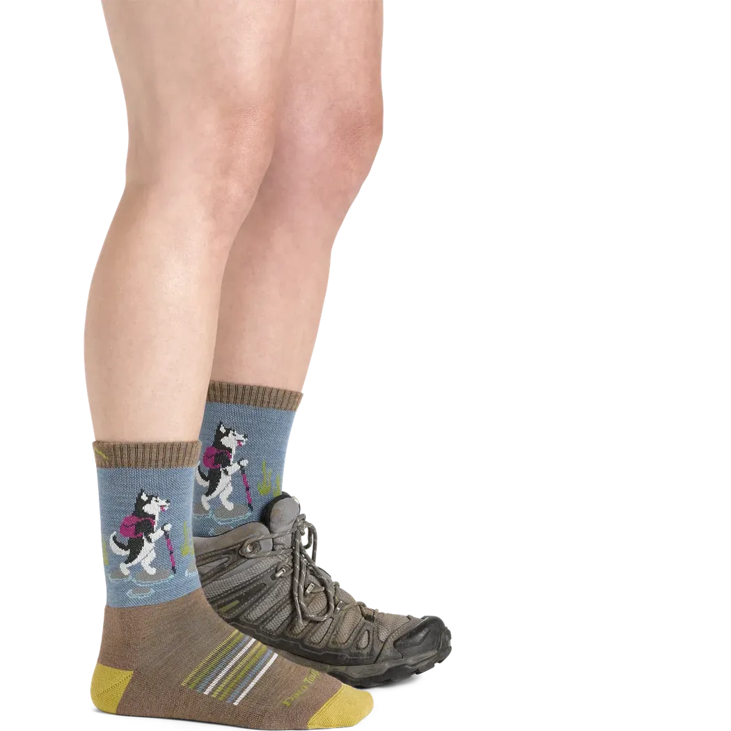 Darn Tough Women's Critter Club Micro Crew Lightweight with Cushion-Accessories - Socks - Women's-Darn Tough-Appalachian Outfitters