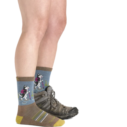 Darn Tough Women's Critter Club Micro Crew Lightweight with Cushion-Accessories - Socks - Women's-Darn Tough-Appalachian Outfitters