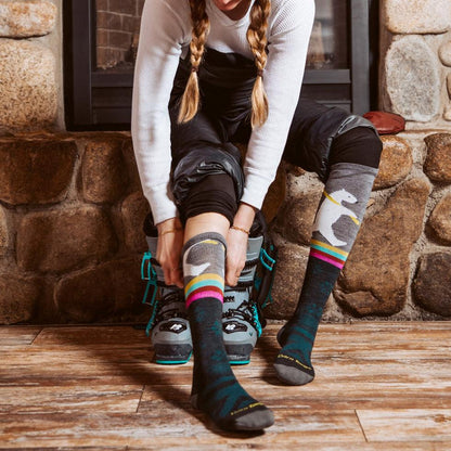 Women's Due North Otc Midweight with Cushion-Accessories - Socks - Women's-Darn Tough-Appalachian Outfitters