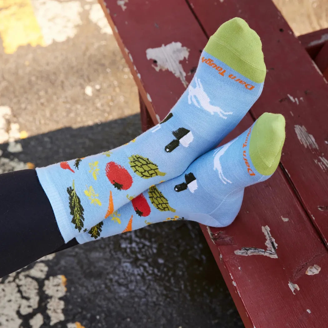 Darn Tough Women's Farmer's Market Crew Lightweight-Accessories - Socks - Women's-Darn Tough-Appalachian Outfitters