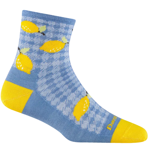 Darn Tough Women's Fruit Stand Shorty Lightweight Lifestyle Sock-Accessories - Socks - Women's-Darn Tough-Country Blue-M-Appalachian Outfitters