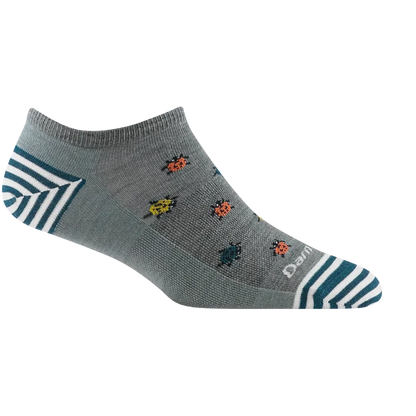 Darn Tough Women's Lucky Lady No Show Lightweight Lifestyle Sock-Accessories - Socks - Men's-Darn Tough-Seafaom-S-Appalachian Outfitters