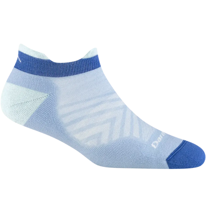 Darn Tough Women's Run No Show Tab Ultra-Lightweight Running Sock-Accessories - Socks - Women's-Darn Tough-Sky-S-Appalachian Outfitters