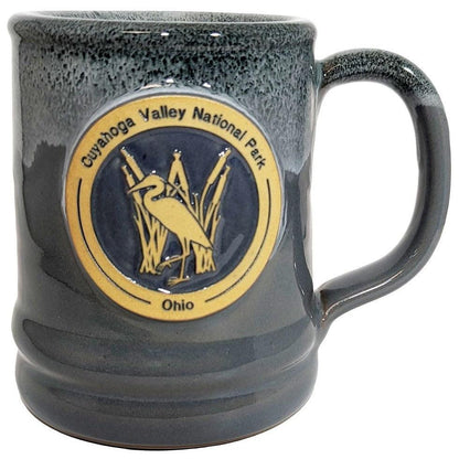 Deneen Pottery Cuyahoga Valley National Park Mug-Camping - Hydration - Mugs-Deneen Pottery-Grey-Appalachian Outfitters